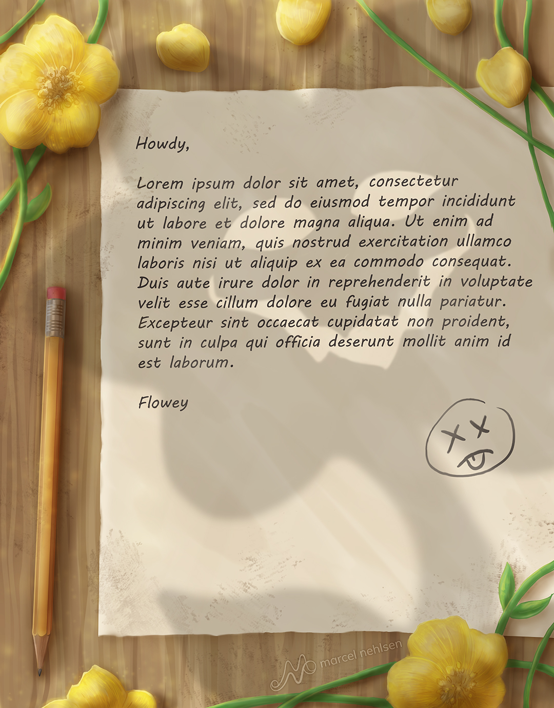 Undertale: Flowey Letter