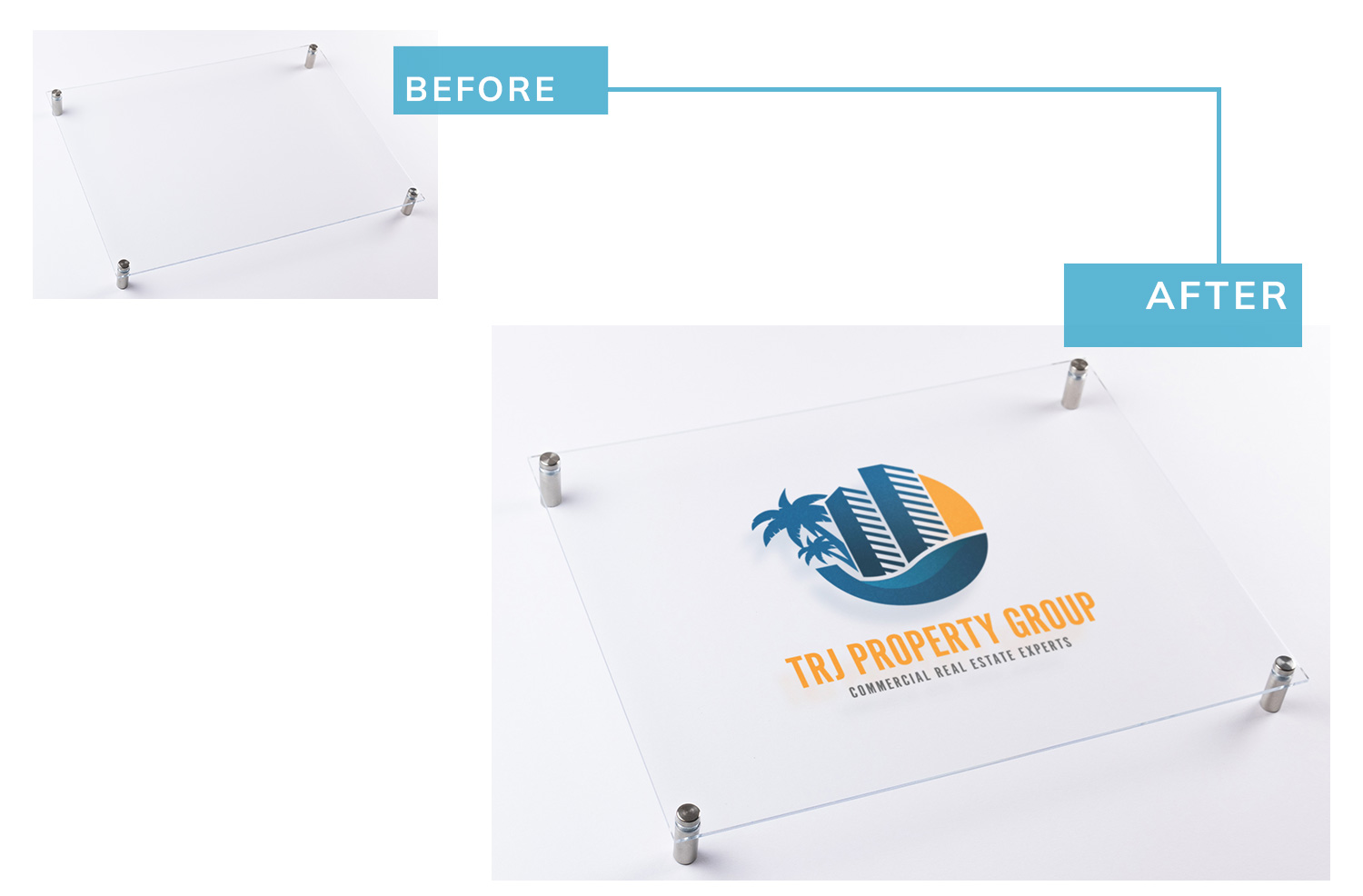 Acrylic sign