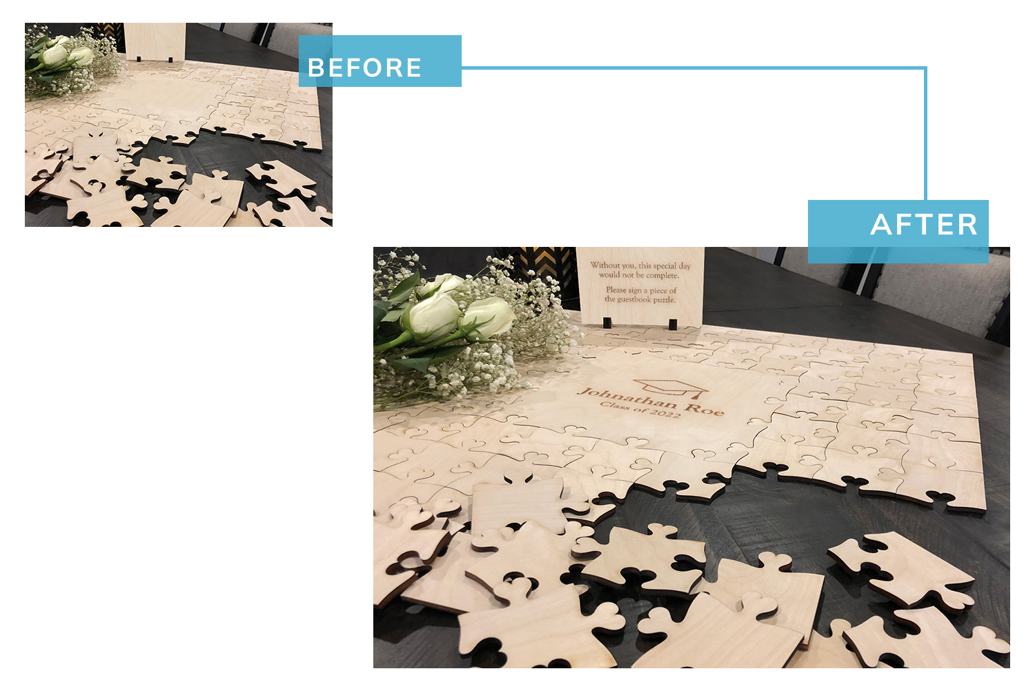 Wooden puzzle
