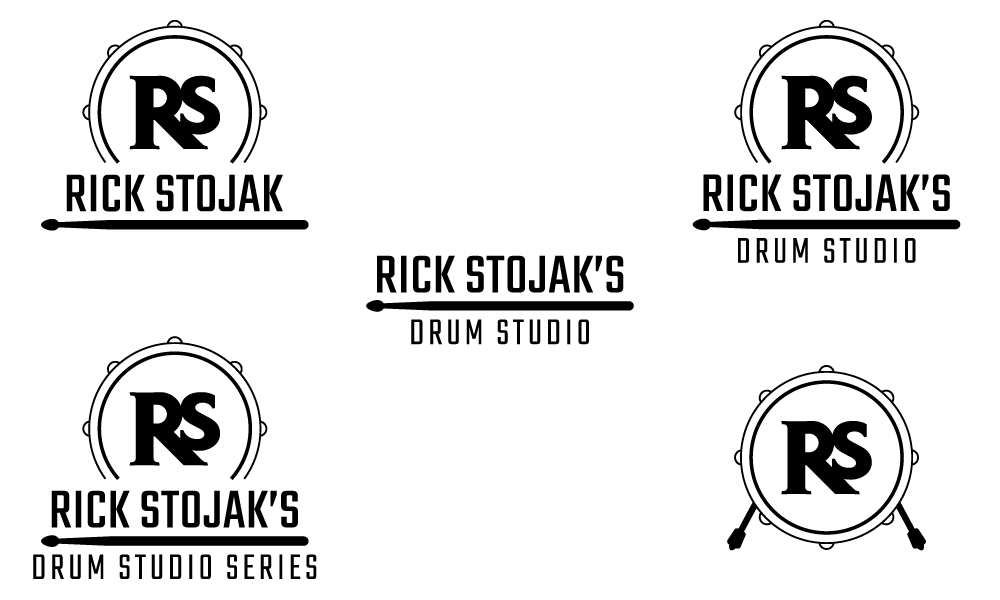 Rick Stojak Logo - Black on White