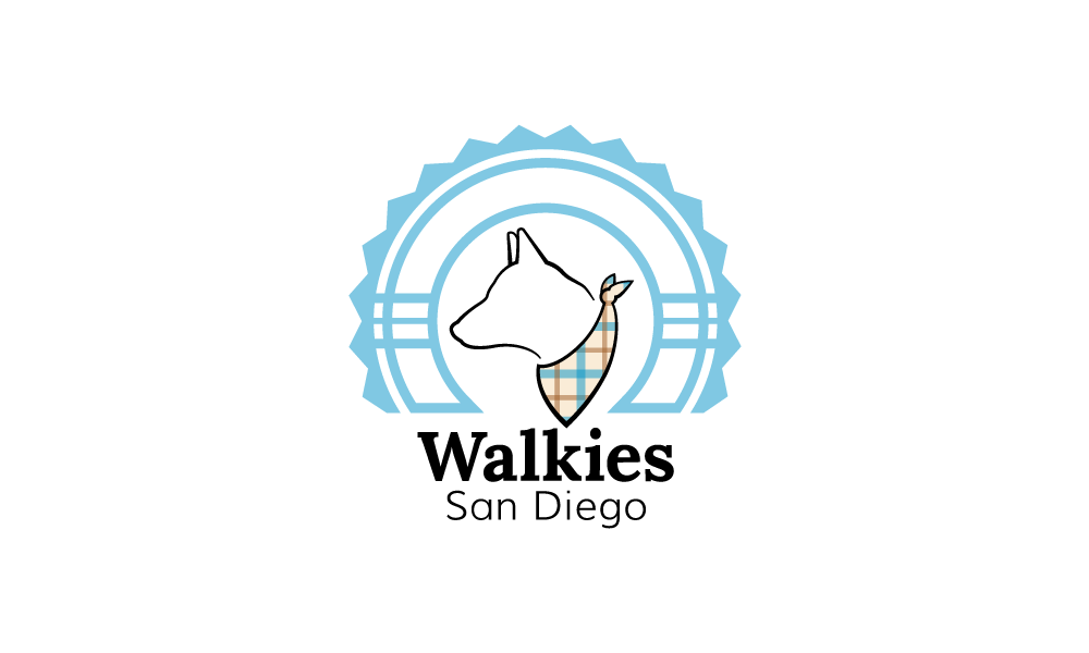 Walkies San Diego - Color on White